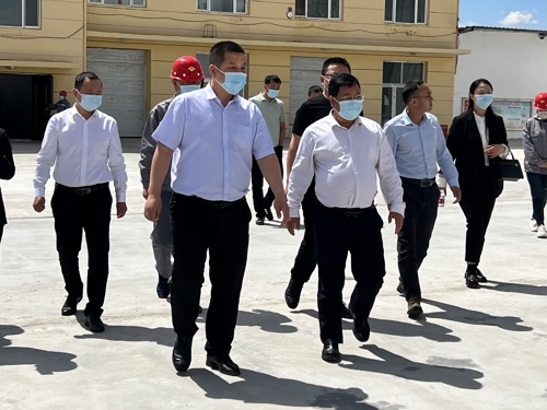 四川九三集团来嘉禾圣参观调研
