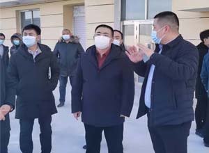 满洲里市长岳国栋一行莅临嘉禾圣视察指导工作